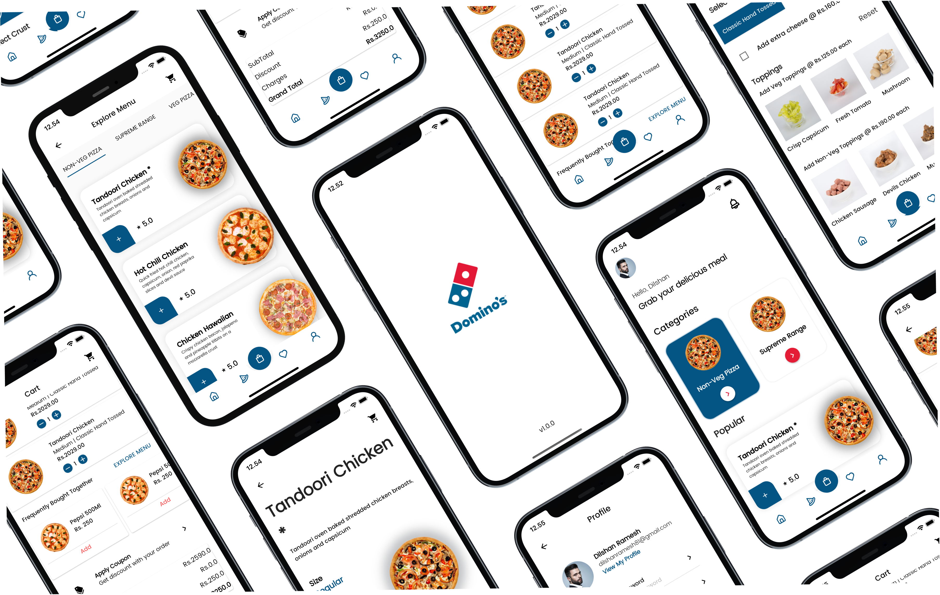 Dominos Pizza Clone App